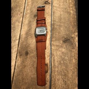 Brown Leather Fossil Watch